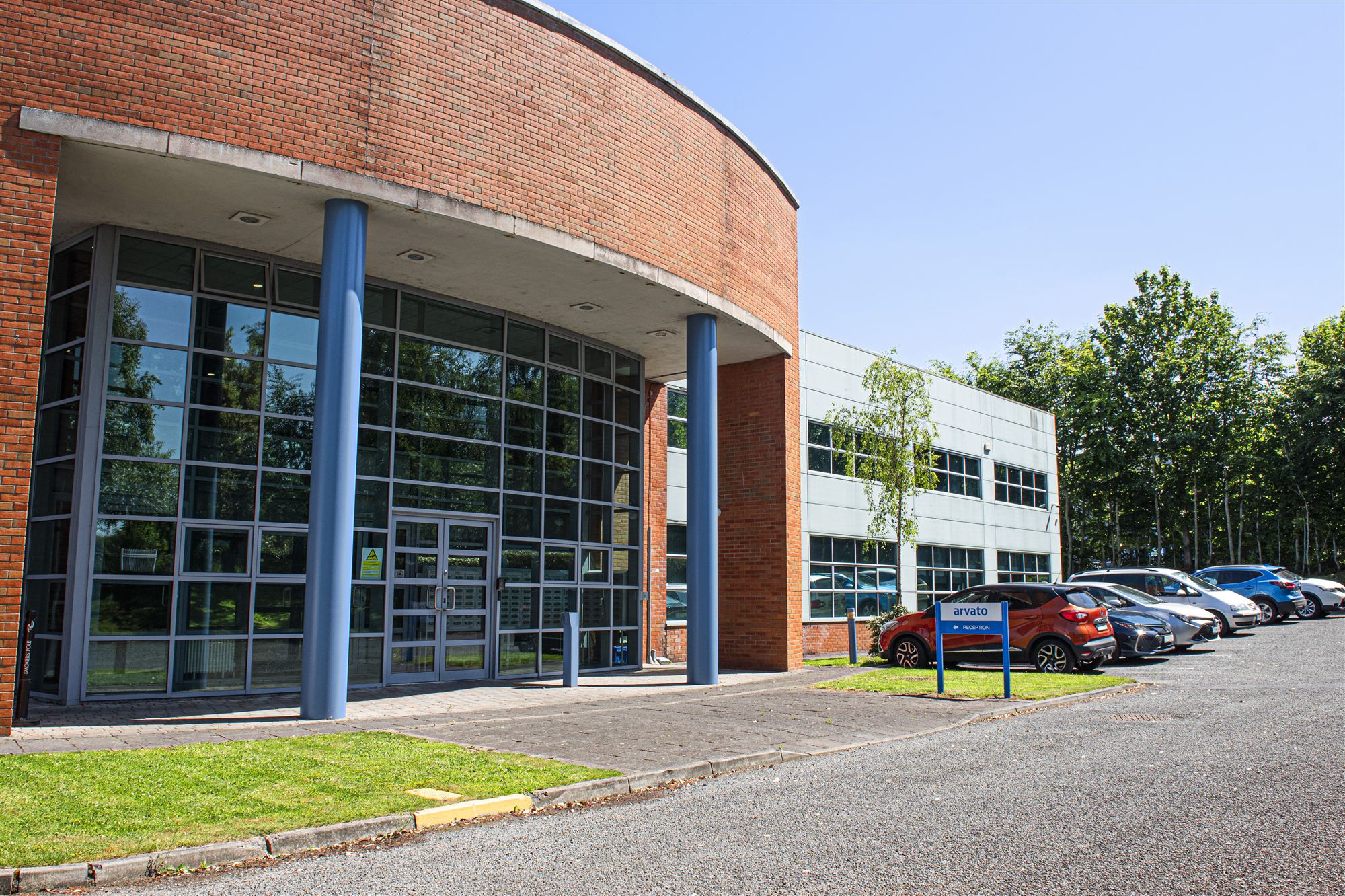 The Arvato Ireland office and warehouse facility in Swords, Co. Dublin